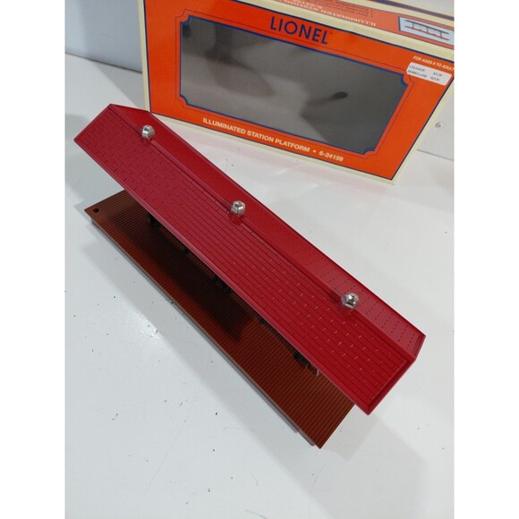Lionel 6-24159 O Gauge Model Railroad Accessory Lighted Station Platform w/Box - Picture 11 of 16